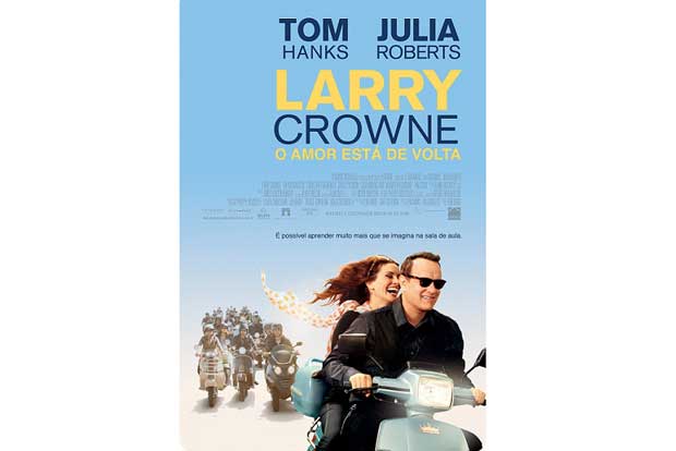 (Larry Crowne). Os tradutores parecem se sentir na obrigação de complementar títulos com nomes próprios. O mesmo aconteceu com Forrest Gump - O Contador de Histórias e Erin Brockovich - Uma Mulher de Talento.<br>