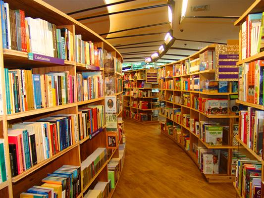 São 1100 metros quadrados e um acervo de 45000 livros. No catálogo geral, são 3,6 milhões de títulos<br> São 1100 metros quadrados e um acervo de 45000 livros. No catálogo geral, são 3,6 milhões de títulos<br>