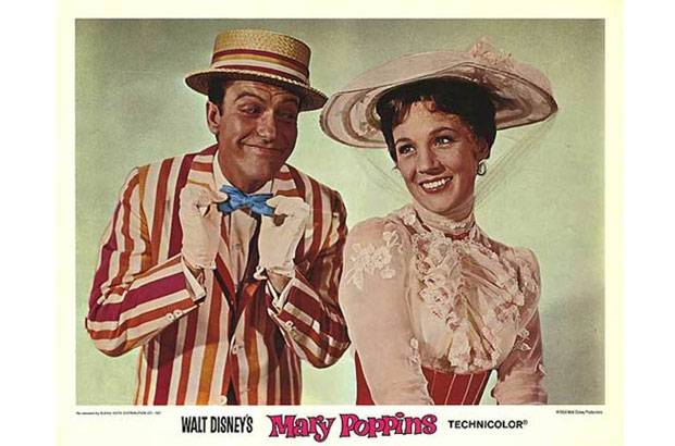 P&ocirc;ster do filme Mary Poppins<br>