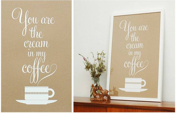 Voc&ecirc; &eacute; o creme do meu caf&eacute;<br>