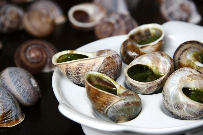 Os gregos inventaram as pinças, usadas até hoje, para comer os caracóis<br> Os gregos inventaram as pinças, usadas até hoje, para comer os caracóis<br>