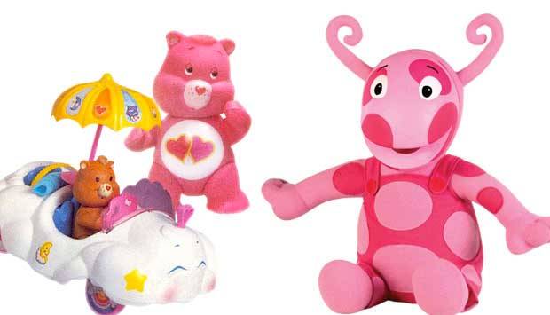 Os Ursinhos Carinhosos de pel&uacute;cia, da Estrela, foram febre nos anos 80 e viraram desenho animado. A anima&ccedil;&atilde;o era educativa, assim como o atual sucesso Backyardigans, da Discovery Kids. Protagonizado por animais como o alce Tyrone e o pinguim Pablo, o dese<br>
