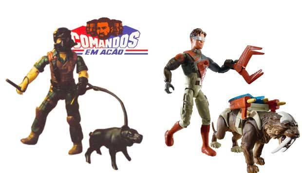 Os Comandos em A&ccedil;&atilde;o, lan&ccedil;ados em 1982, foram os primeiros bonecos para meninos. Eram soldados e aventureiros que fizeram tanto sucesso a ponto de virarem desenho animado. Hoje, os bonecos visados pelos meninos s&atilde;o da s&eacute;rie Max Steel, um agente secreto que<br>