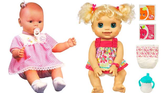 Em 1983 e 1984, chegou ao Brasil a primeira boneca com aparência de bebê de verdade, a Meu Bebê, da Estrela. Foi um sucesso, mas o com o tempo, as crianças quiseram mais do que apenas a aparência realista. Por isso, as bonecas atuais choram, riem, falam e<br> Em 1983 e 1984, chegou ao Brasil a primeira boneca com aparência de bebê de verdade, a Meu Bebê, da Estrela. Foi um sucesso, mas o com o tempo, as crianças quiseram mais do que apenas a aparência realista. Por isso, as bonecas atuais choram, riem, falam e<br>