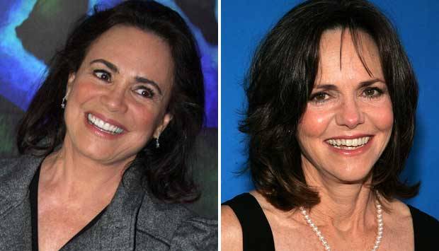 Regina Duarte, a namoradinha do Brasil, e Sally Field, a namoradinha da América. Separadas no nascimento?<br> Regina Duarte, a namoradinha do Brasil, e Sally Field, a namoradinha da América. Separadas no nascimento?<br>