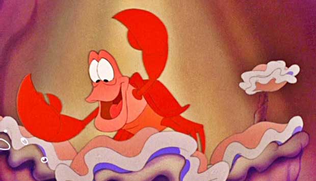 Despachado, puxa-saco, compositor e de coração mole, Sebastião é um dos personagens mais famosos do filme A Pequena Sereia. Mesmo tendo dedurado Ariel no filme, a sereia o adora e o agradece por tê-la ajudado tanto enquanto conquistava o coração do prínci<br> Despachado, puxa-saco, compositor e de coração mole, Sebastião é um dos personagens mais famosos do filme A Pequena Sereia. Mesmo tendo dedurado Ariel no filme, a sereia o adora e o agradece por tê-la ajudado tanto enquanto conquistava o coração do prínci<br>