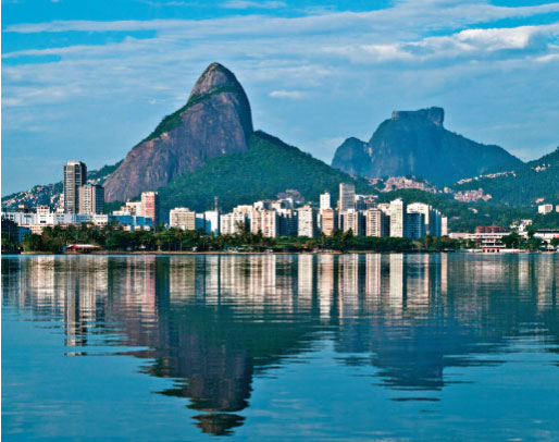 Acredite, esta é a vista dos fundos