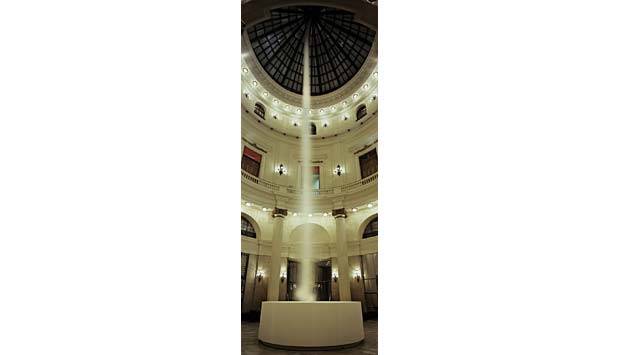 Instalação também criada pelo artista plástico Anish Kapoor para a exposição, dona do recorde de 3º maior público do CCBB<br> Instalação também criada pelo artista plástico Anish Kapoor para a exposição, dona do recorde de 3º maior público do CCBB<br>