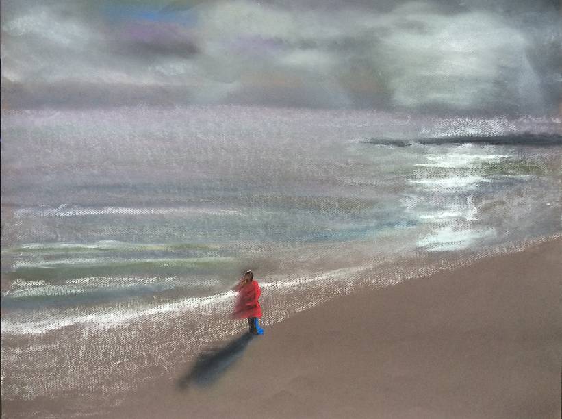 Conversa com o Mar: ilustração presente no livro do artista Conversa com o Mar: ilustração presente no livro do artista