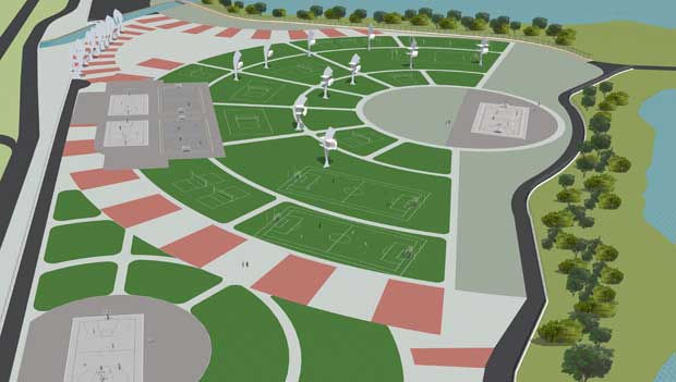 Parque dos Atletas abre para lazer