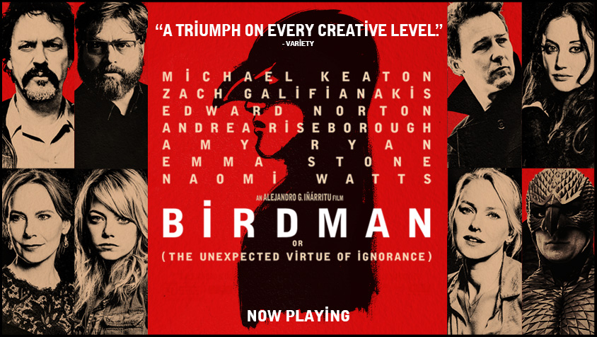 Birdman é um dos favoritos ao Oscar Birdman é um dos favoritos ao Oscar