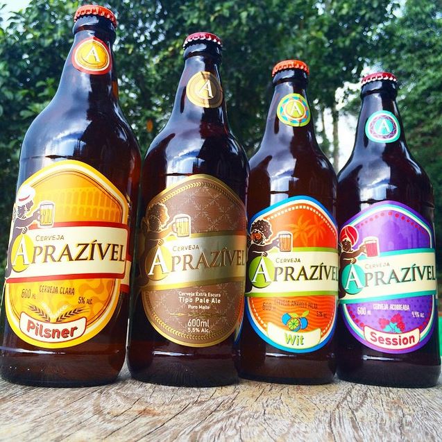 Aprazível apresenta na quinta (23) os três novos rótulos de cerveja da casa. Confira!