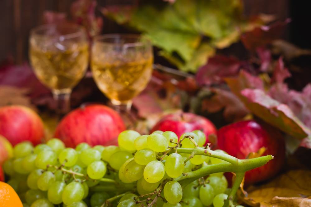 Vinho e Frutas