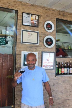 Vinho sobe o morro