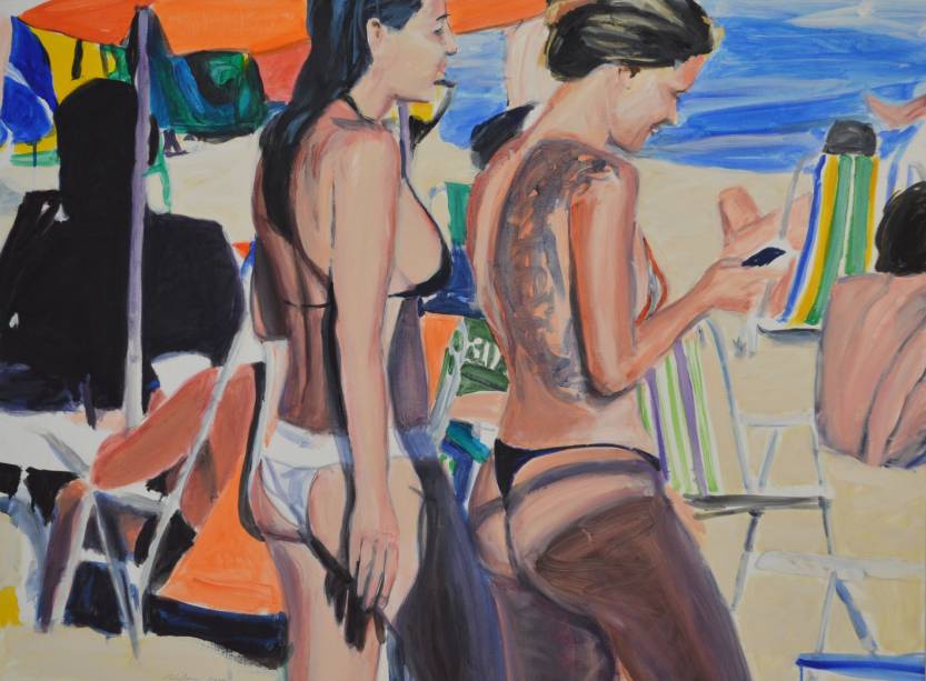 Ipanema: óleo sobre tela de 2013