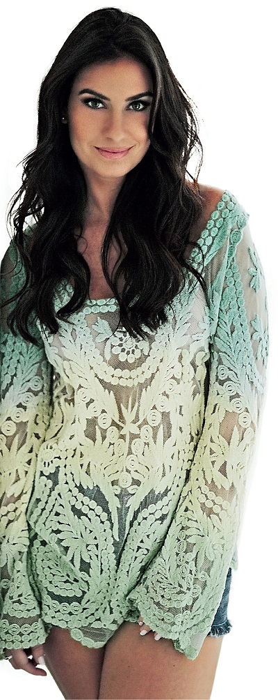 Apresentadora Larissa Erthal, musa da Band, fala sobre sensualidade e afirma: “A verdade é que quero ser a Ana Maria Braga”