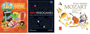 Casa da Palavra_No Reino do Faz de Conta: Um Passeio pelo Sítio do Picapau Amarelo_29,90; Sextante_1001 Videogames para Jogar Antes de Morrer_79,80; LeYa_O Meu Primeiro Mozart_29,00