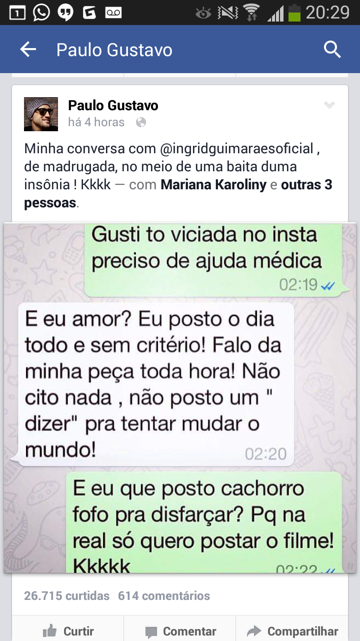 Paulo Gustavo confessa exagero com autopromoção nas redes sociais: “Não posto ‘um dizer’ pra tentar mudar o mundo”