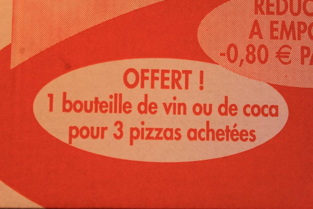 Pizza & Vinho ou Coca Cola?