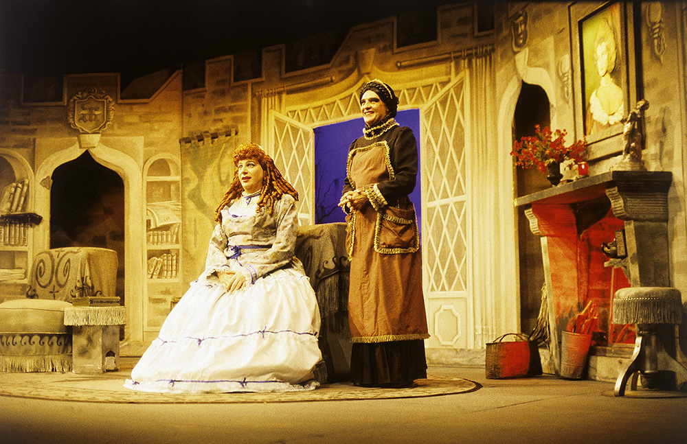 Marco Nanini e Ney Latorraca na pe&ccedil;a &ldquo;O Mist&eacute;rio de Irma Vap&rdquo;.