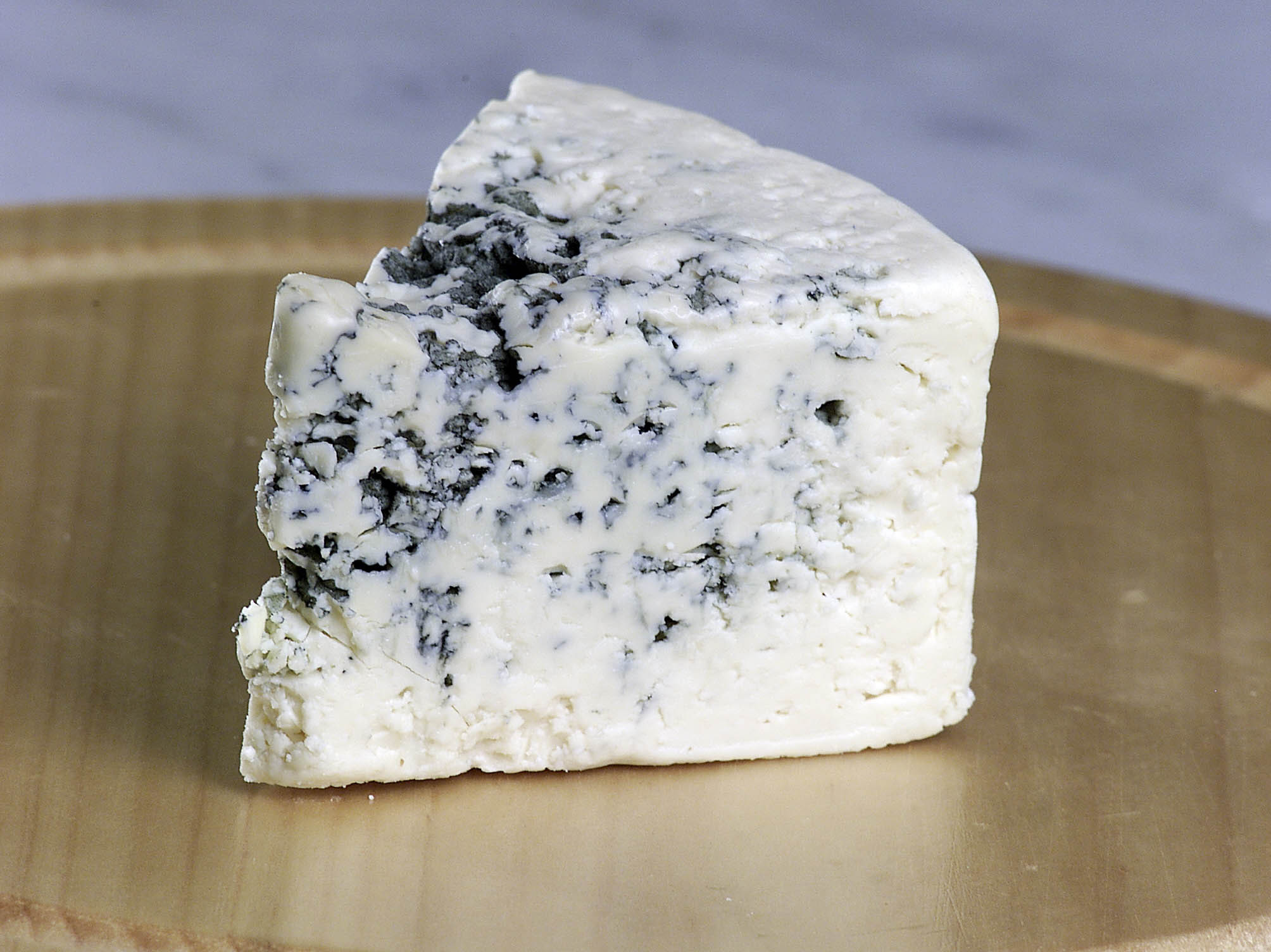 Queijo gorgonzola.