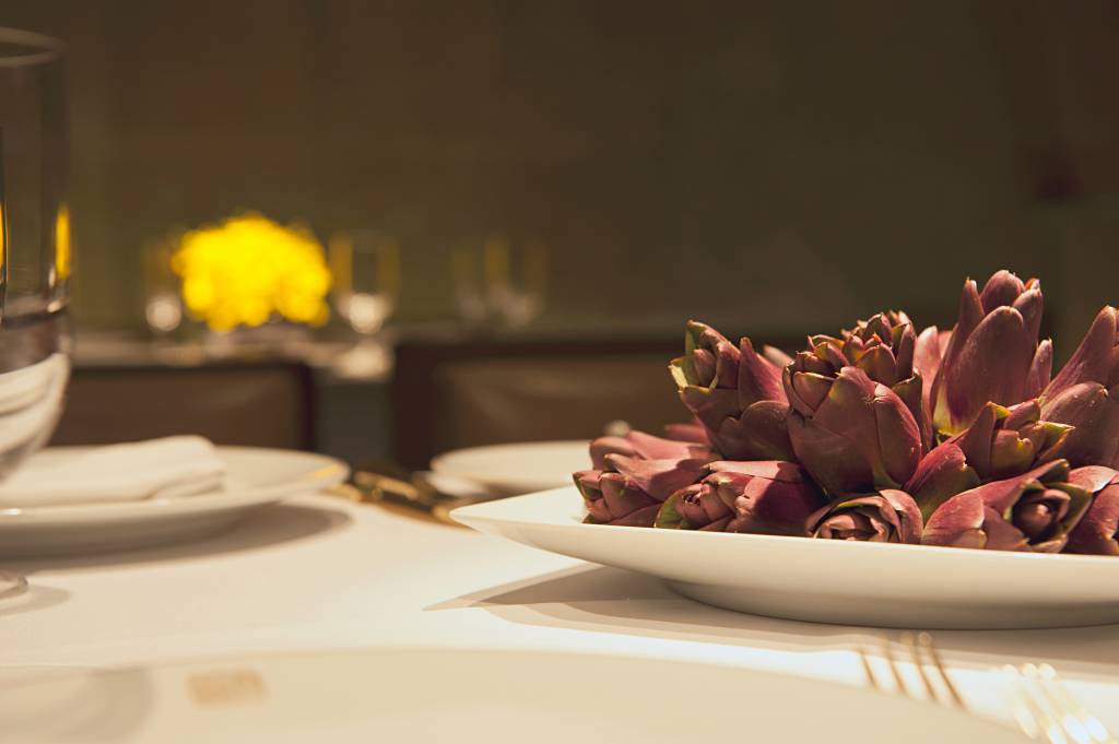 Fasano Al Mare serve alcachofra rara