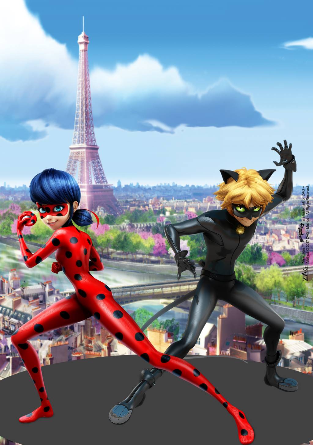 Barra recebe Miraculous: as Aventuras de Ladybug