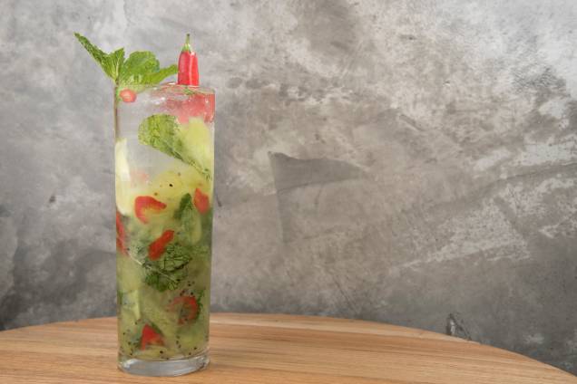 Spicy mojito: drinques merecem mais cuidado na execução Spicy mojito: drinques merecem mais cuidado na execução