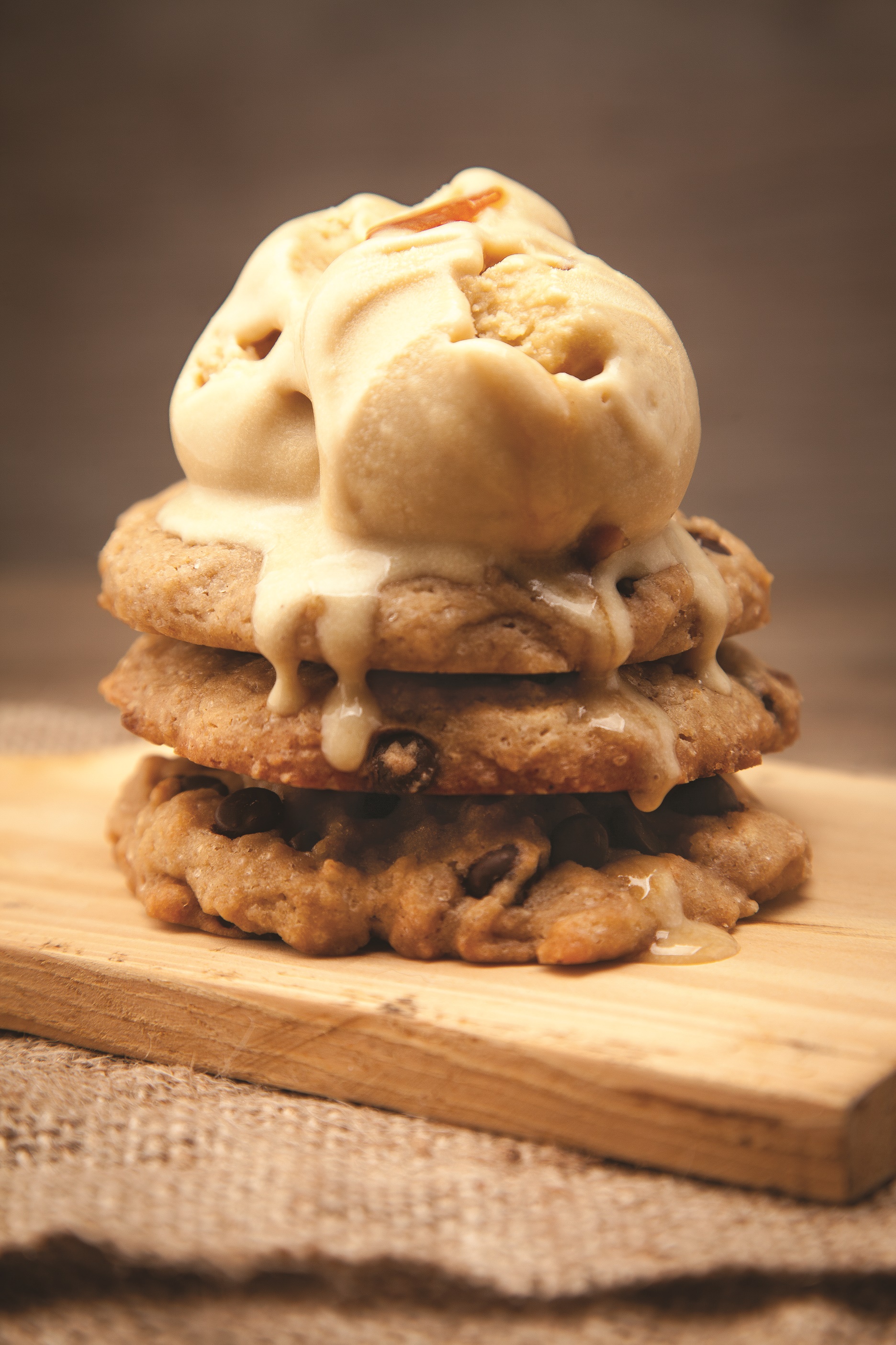 Cookie com sorvete Hareburguer