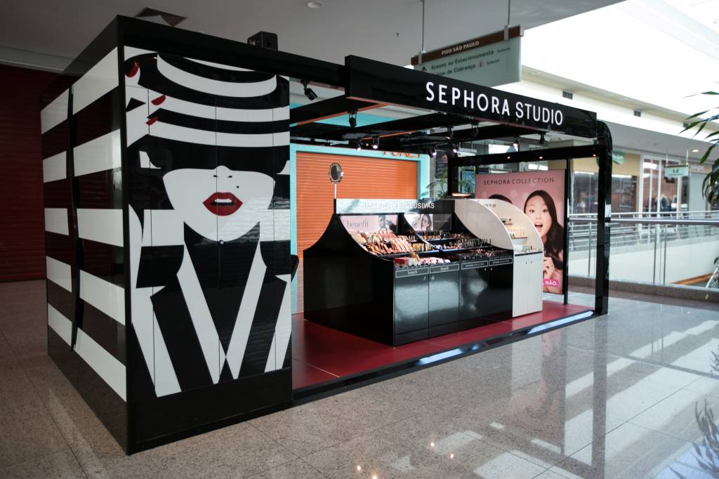 Norte Shopping recebe quiosque da loja Sephora