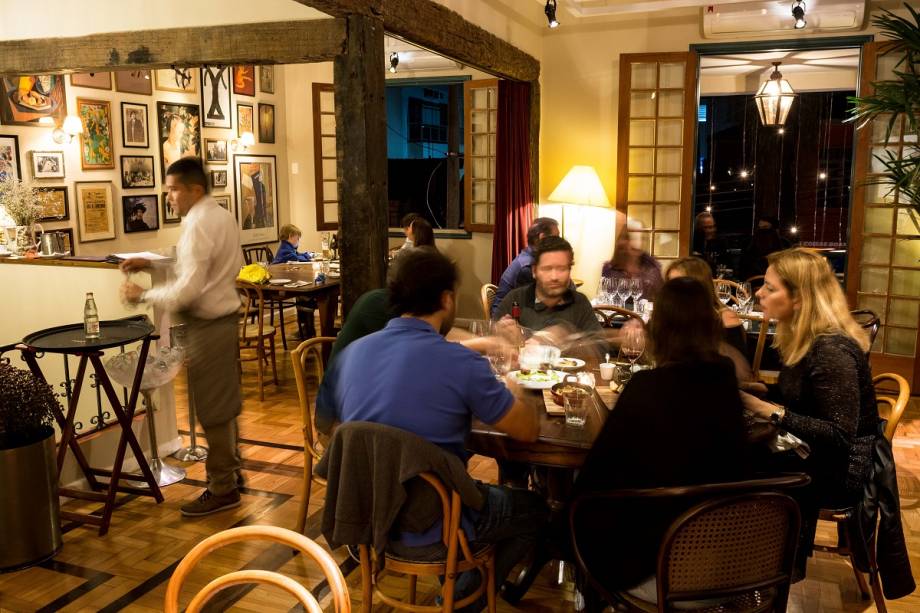 Uma das salas: diferentes ambientes Uma das salas: diferentes ambientes