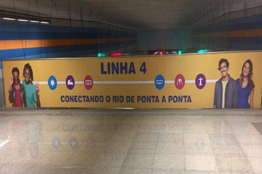 Metrô vai retirar anúncio acusado de ser racista