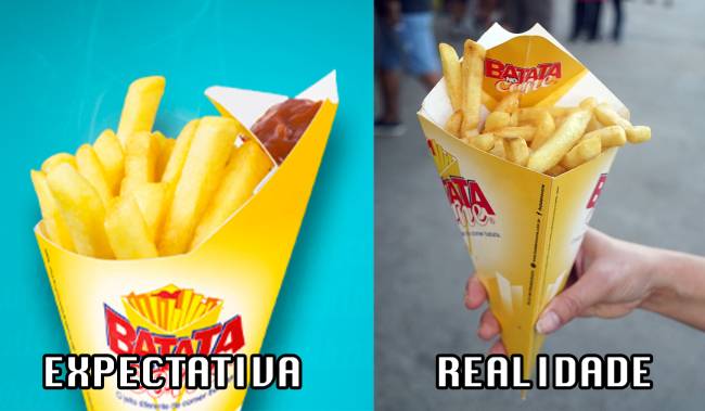 BATATA NO CONE