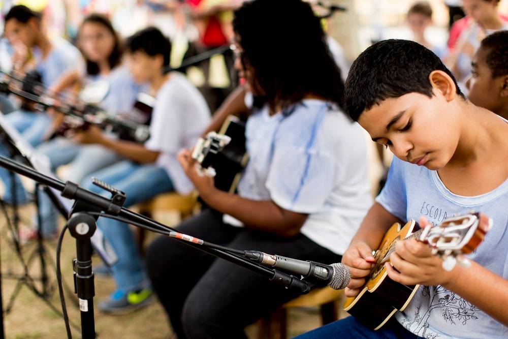 Escola de Música do Spanta Neném promove festival no Santa Marta