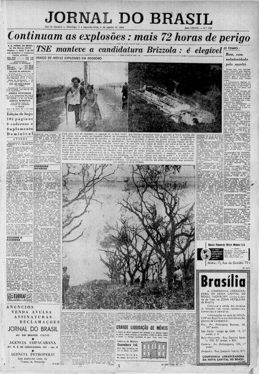 Explosão de Paiol em Deodoro é lembrada em coletânea