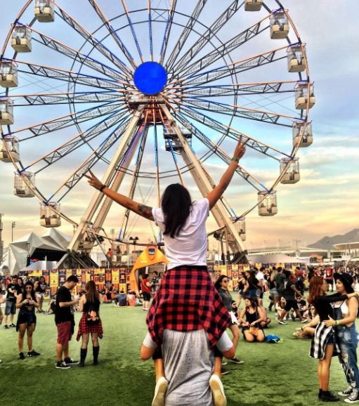 Rock in Rio 2017: registros da roda-gigante pelo público