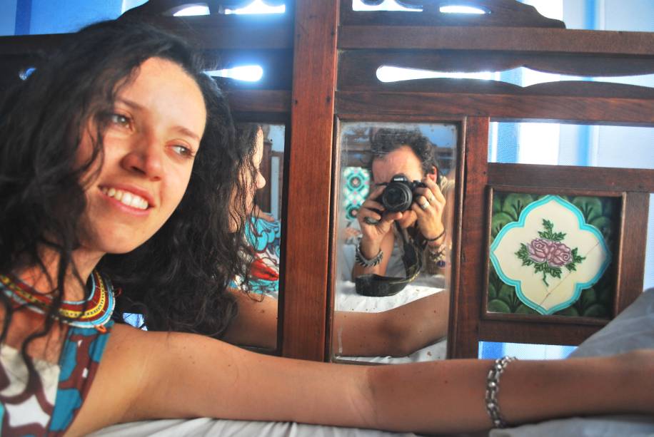 Com a namorada, Cristina, em Zanzibar Com a namorada, Cristina, em Zanzibar