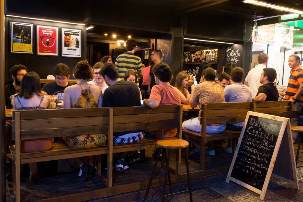Kino Bar: temática de cinema