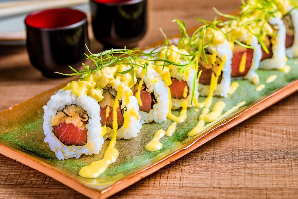 Oito restaurantes com opções de sushis inusitados