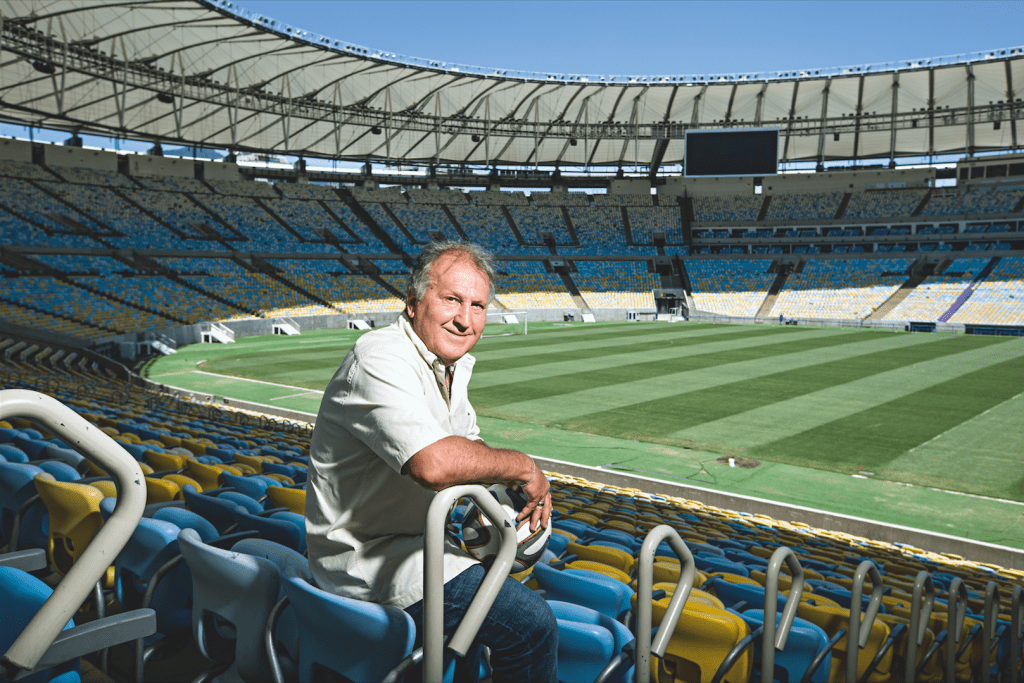 Zico volta ao Maracanã para comandar clínica inédita de futebol