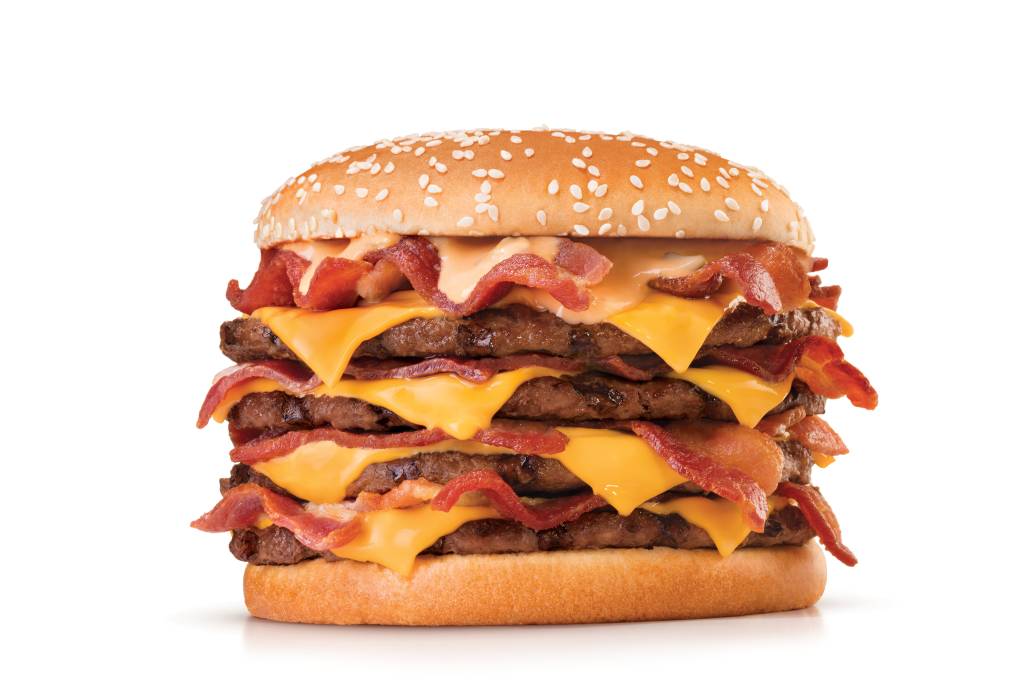 Burger King lança sanduíche com 16 tiras de bacon