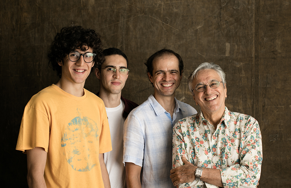 Caetano Veloso e filhos