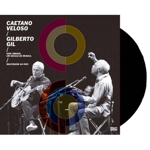 Um vinil de Caetano Veloso e Gilberto Gil est&aacute; entre os lan&ccedil;amentos nas lojas