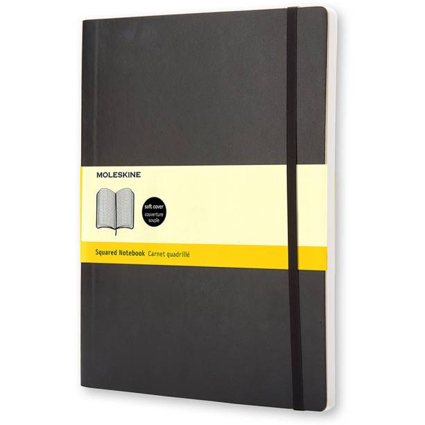 Com capa de couro, o caderno Moleskine faz sucesso nas papelarias (R$ 89,90) Com capa de couro, o caderno Moleskine faz sucesso nas papelarias (R$ 89,90)