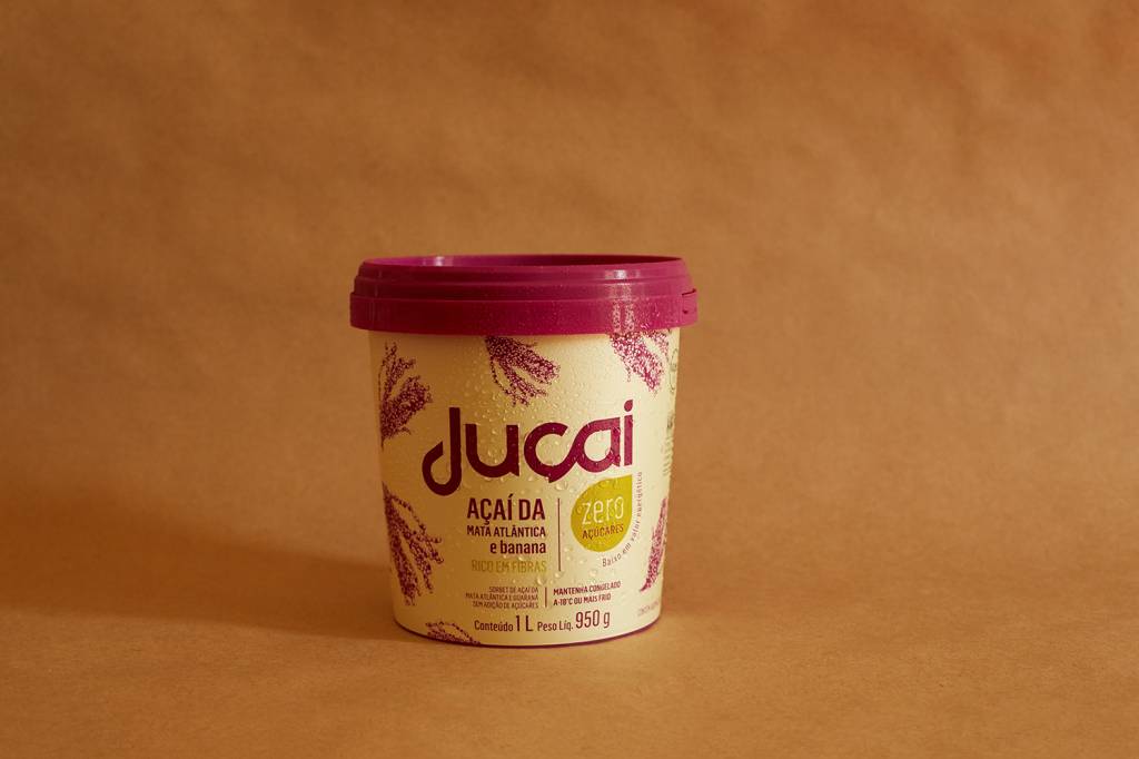 Primo da Mata Atlântica do açaí, Juçaí ganha sorbet versão zero