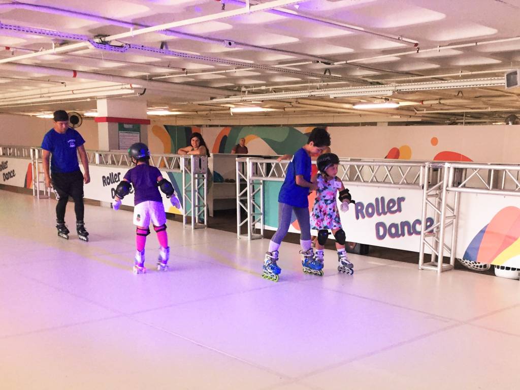 Botafogo Praia Shopping inaugura pista de roller