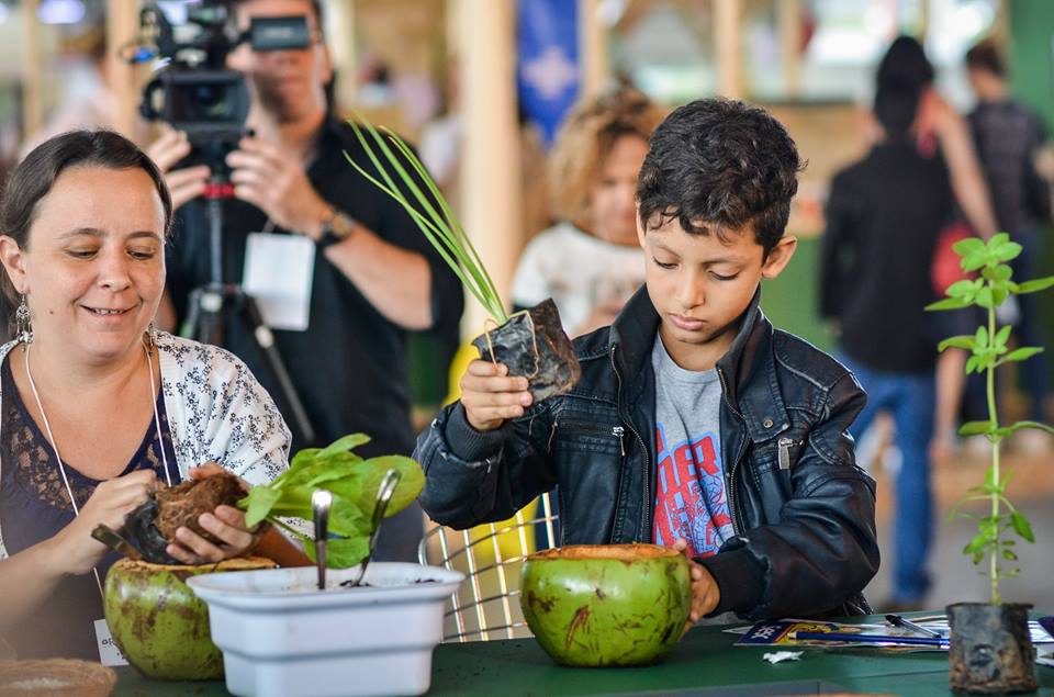 Mão na massa: oficinas de arte, culinária e horta para pequenos
