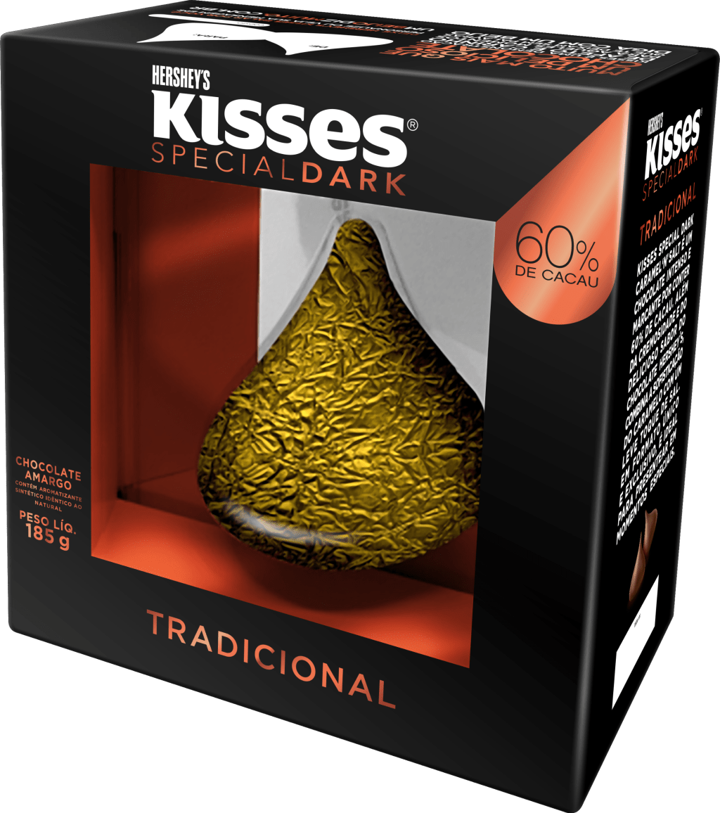 Hershey’s Kisses Special Dark Tradicional 60% Cacau 185g_R,90