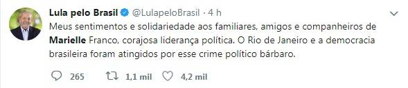 Luiz In&aacute;cio Lula&nbsp;da Silva, ex-presidente do Brasil