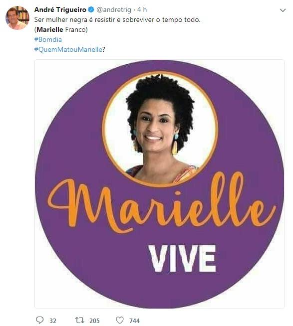 Andr&eacute; Trigueiro, jornalista
